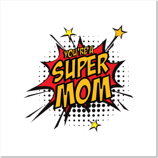Super mom design Posters and Art